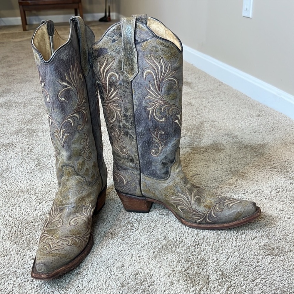 Corral Circle G Women’s Cowgirl Boots Size 11